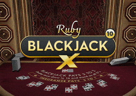  Blackjack X 10 - Ruby