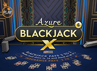  Blackjack X 6 - Azure