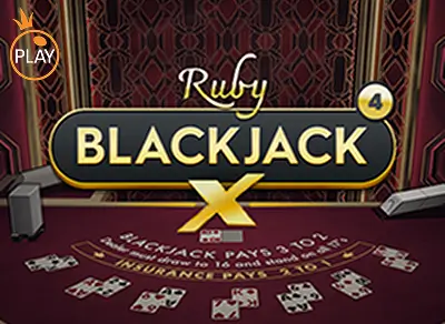  Blackjack X 4 - Ruby