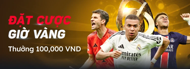 Cược Thể thao giờ vàng 100K DA88